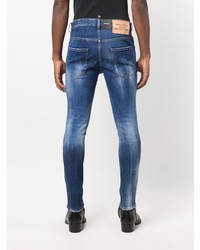 Jean skinny bleu marine DSQUARED2