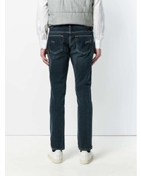 Jean skinny bleu marine Barba