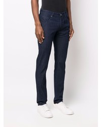 Jean skinny bleu marine Incotex