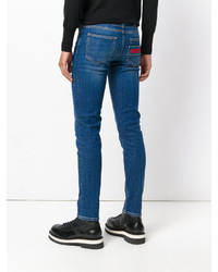 Jean skinny bleu marine Givenchy