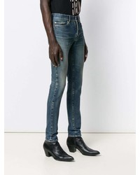 Jean skinny bleu marine Saint Laurent