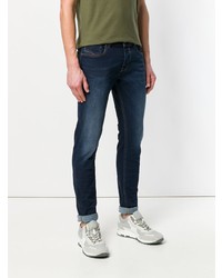 Jean skinny bleu marine Diesel