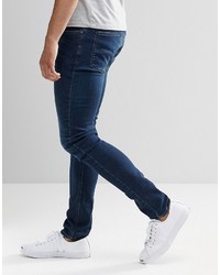 Jean skinny bleu marine Diesel