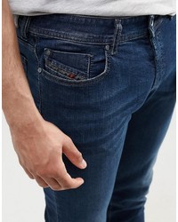 Jean skinny bleu marine Diesel