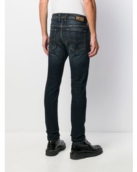 Jean skinny bleu marine Diesel