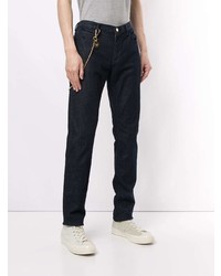 Jean skinny bleu marine Emporio Armani