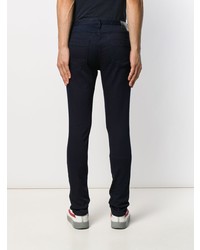 Jean skinny bleu marine Emporio Armani