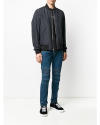 Jean skinny bleu marine Balmain