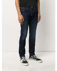 Jean skinny bleu marine Philipp Plein