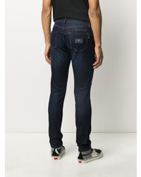 Jean skinny bleu marine Philipp Plein