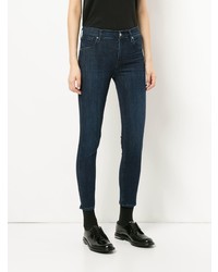 Jean skinny bleu marine Agolde