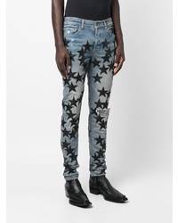 Jean skinny bleu marine Amiri