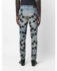 Jean skinny bleu marine Amiri