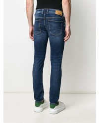 Jean skinny bleu marine Diesel