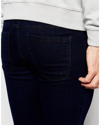 Jean skinny bleu marine Pull&Bear