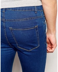 Jean skinny bleu marine Pull&Bear