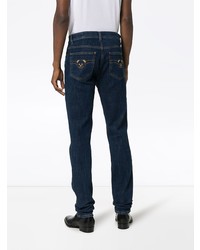 Jean skinny bleu marine Moschino