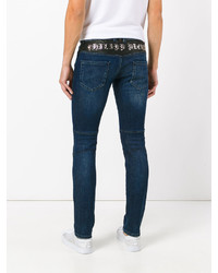 Jean skinny bleu marine Philipp Plein