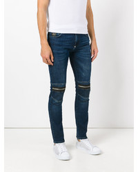 Jean skinny bleu marine Philipp Plein