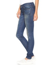 Jean skinny bleu 6397