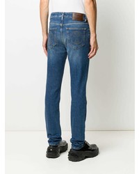 Jean skinny bleu Moschino