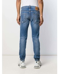 Jean skinny bleu DSQUARED2