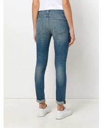 Jean skinny bleu Frame Denim