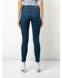 Jean skinny bleu Frame Denim