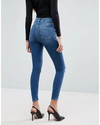 Jean skinny bleu Asos