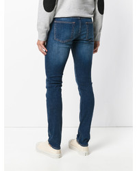 Jean skinny bleu Alexander McQueen