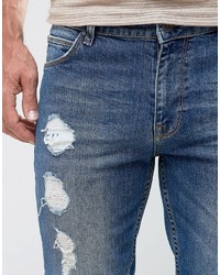 Jean skinny bleu Asos