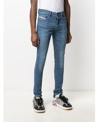 Jean skinny bleu Diesel