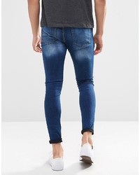 Jean skinny bleu Pull&Bear