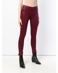 Jean skinny bordeaux J Brand