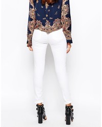 Jean skinny déchiré blanc Daisy Street