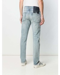 Jean skinny déchiré bleu clair Levi's