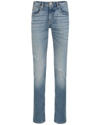 Jean skinny déchiré bleu clair Armani Exchange