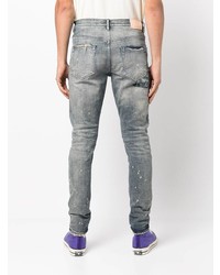 Jean skinny déchiré bleu clair purple brand