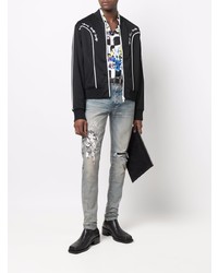 Jean skinny déchiré bleu clair Amiri