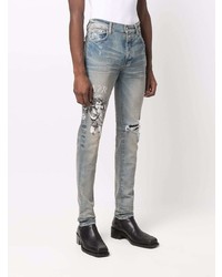 Jean skinny déchiré bleu clair Amiri