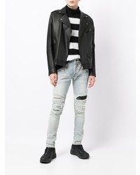 Jean skinny déchiré bleu clair Balmain