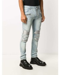 Jean skinny déchiré bleu clair Balmain