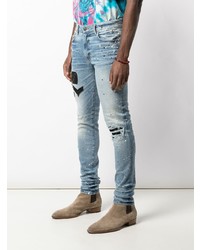 Jean skinny déchiré bleu clair Amiri