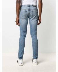 Jean skinny déchiré bleu clair Balmain