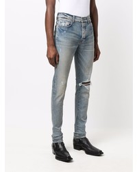 Jean skinny déchiré bleu clair Amiri