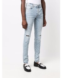 Jean skinny déchiré bleu clair Amiri