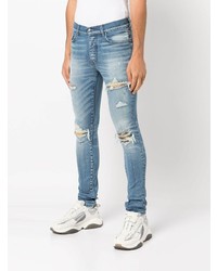 Jean skinny déchiré bleu clair Amiri