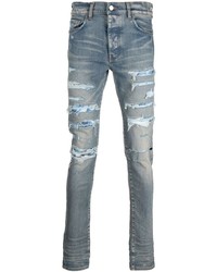 Jean skinny déchiré bleu clair Amiri