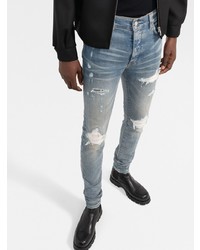 Jean skinny déchiré bleu clair Amiri