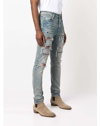 Jean skinny déchiré bleu clair Amiri